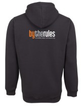 Fleecy Hoodie Logo Back Option 1 