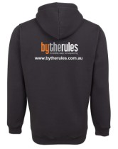 Fleecy Hoodie Logo Back Option 2 